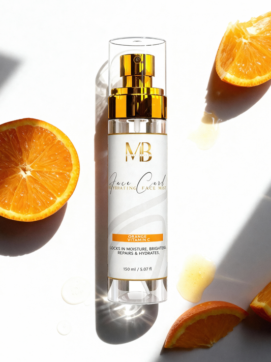Face Card | Hydrating Face Mist | Orange Vitamin C